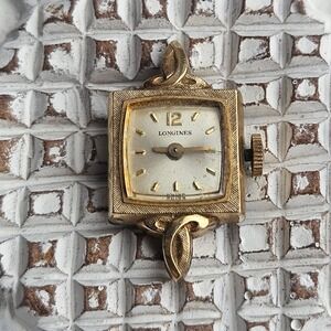 Vintage LONGINES Watch 1930s Manual Wind Rare No Band Not‎ Working